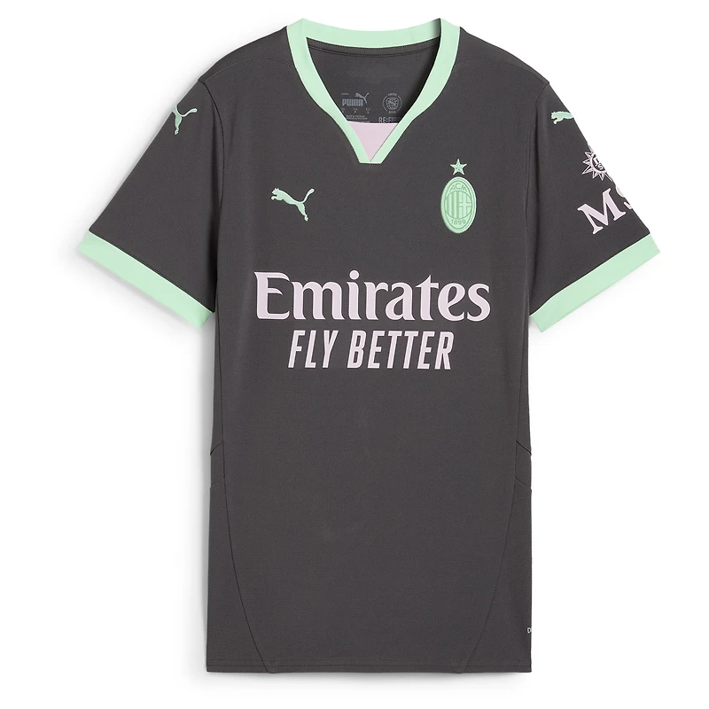 Women's Puma  Charcoal AC Milan 2024/25 Third Replica Jersey
