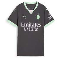 Women's Puma  Charcoal AC Milan 2024/25 Third Replica Jersey