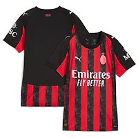 Women's Puma  Red AC Milan 2025/26 Home Replica Jersey