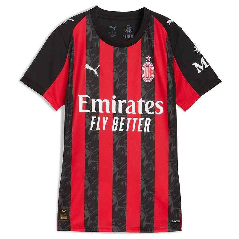 Women's Puma  Red AC Milan 2025/26 Home Replica Jersey
