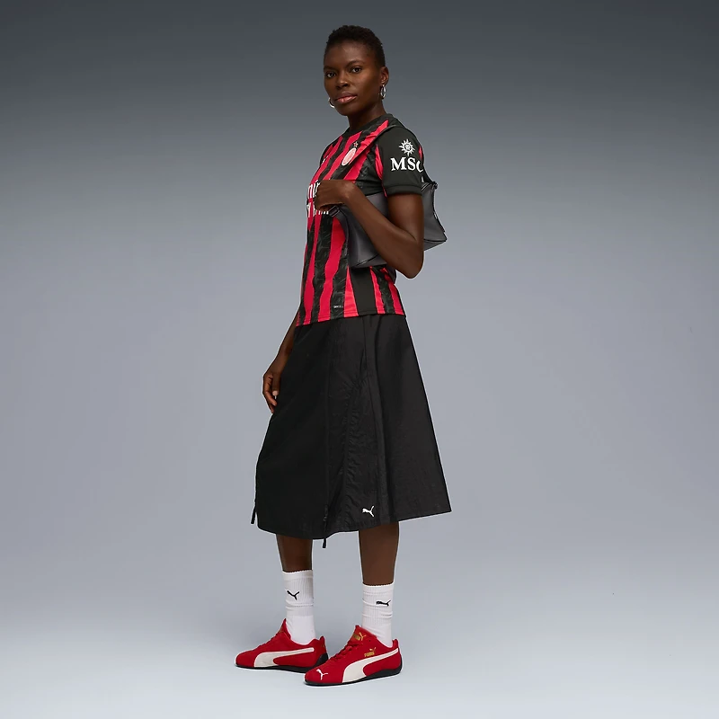 Women's Puma  Red AC Milan 2025/26 Home Replica Jersey