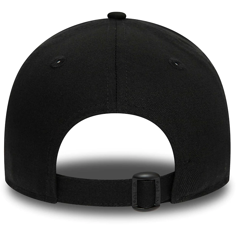 Youth New Era Black AC Milan Wordmark 9FORTY Adjustable Hat