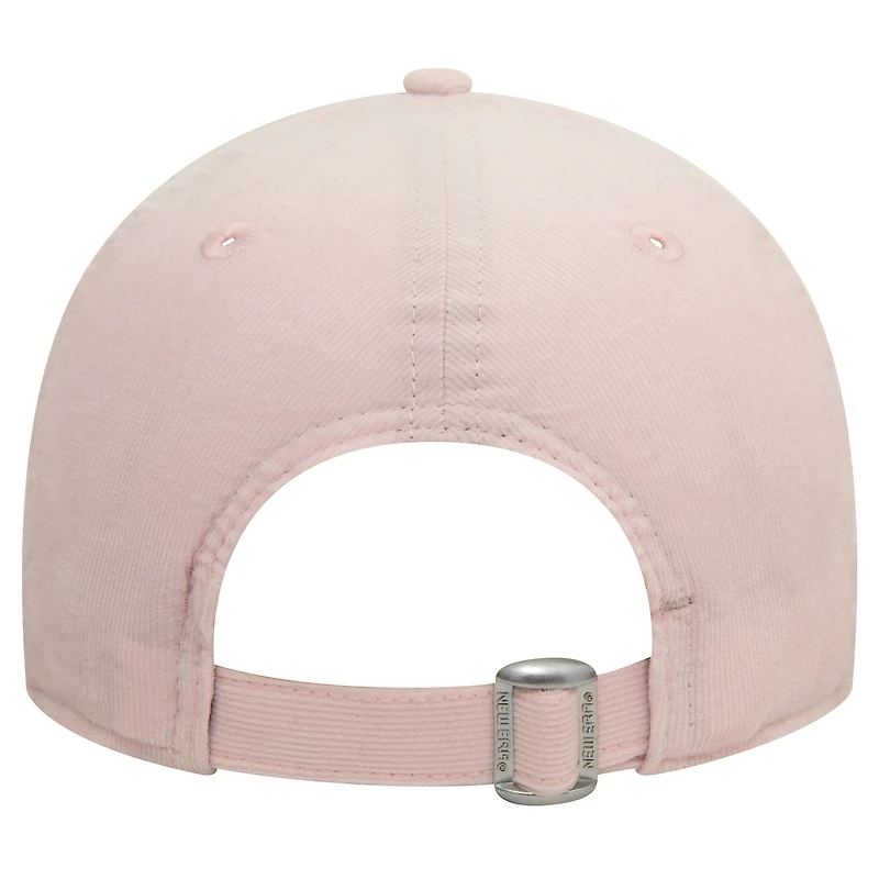 Youth New Era Light Pink AC Milan Needle Corduroy 9FORTY Adjustable Hat