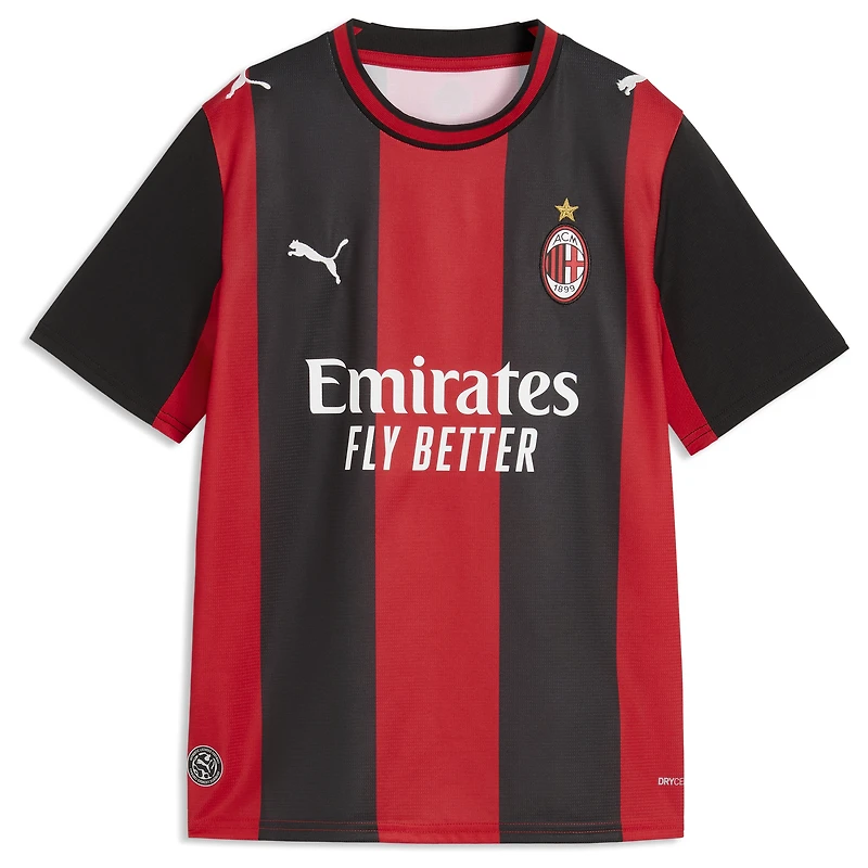 Maillot réplique domicile AC Milan 2026/27 noir/rouge pour jeunes, Puma, jeunes