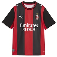 Maillot réplique domicile AC Milan 2026/27 noir/rouge pour jeunes, Puma, jeunes