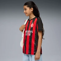 Maillot Réplique Domicile AC Milan 2025/26 Rouge Puma Jeune