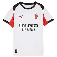 Youth Puma  White AC Milan 2025/26 Replica Jersey