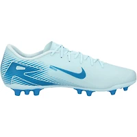 Chaussure de football Nike Mercurial Air Zoom bleu clair dédicacée par Zlatan Ibrahimovic de l'AC Milan