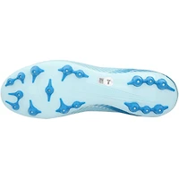 Chaussure de football Nike Mercurial Air Zoom bleu clair dédicacée par Zlatan Ibrahimovic de l'AC Milan