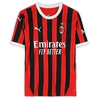 Zlatan Ibrahimovic AC Milan Autographed Red/Black Puma 2024-25 Replica Jersey