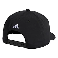Casquette ajustable adidas Originals noire à 3 barres AEROREADY pour homme