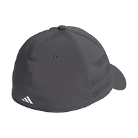 Casquette flexible adidas Graphite Game Day 4 AEROREADY pour hommes