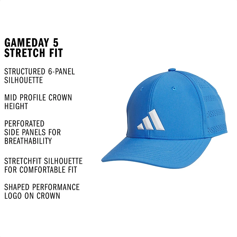 Men's adidas Gameday 5 Stretch-Fit Hat