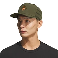 Men's  Olive adidas Quick Dry Snapback Hat