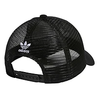 Men's adidas Originals Black Icon 3.0 Trucker Adjustable Hat