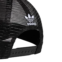 Men's adidas Originals Black Icon 3.0 Trucker Adjustable Hat