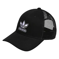 Men's adidas Originals Black Icon 3.0 Trucker Adjustable Hat