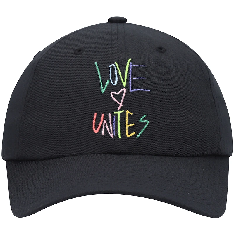 Adidas Originals Black Pride Icons Casquette réglable décontractée 2.0 pour homme