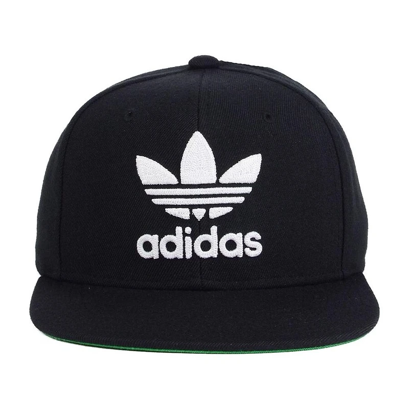 Men's adidas Originals Black Trefoil Chain - Snapback Hat