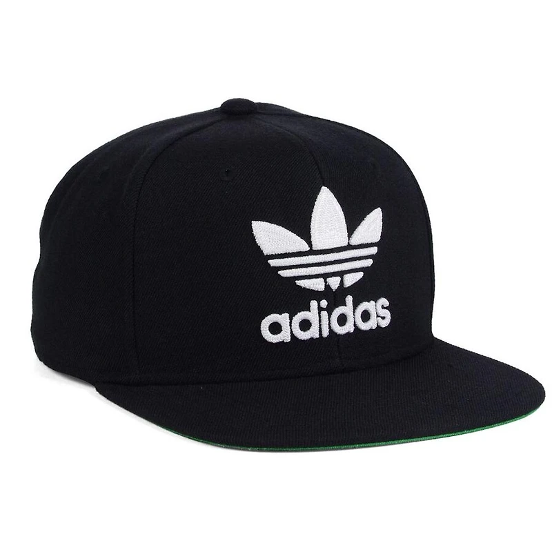Men's adidas Originals Black Trefoil Chain - Snapback Hat