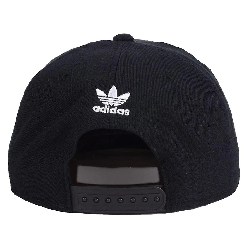 Men's adidas Originals Black Trefoil Chain - Snapback Hat