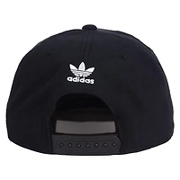 Men's adidas Originals Black Trefoil Chain - Snapback Hat