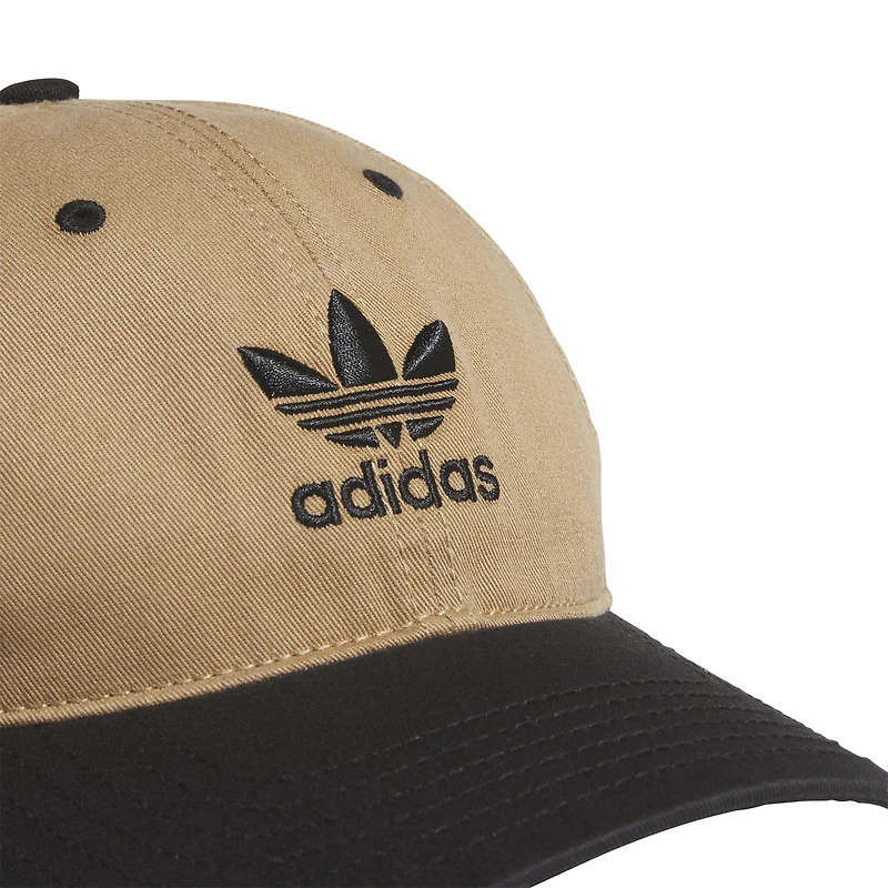 Casquette ajustable délavée marron adidas Originals pour homme