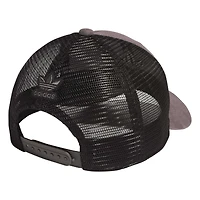 Men's adidas Originals Charcoal Icon 3.0 Trucker Adjustable Hat