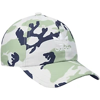 Men's adidas Originals Cream Relaxed Camo Trefoil Adjustable Hat