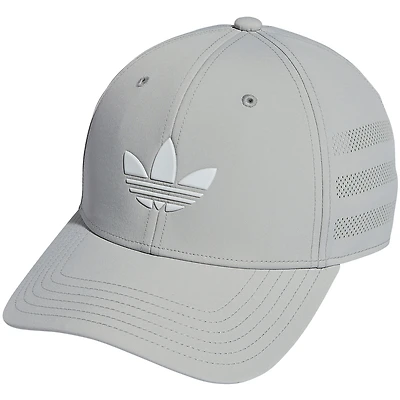 Men's adidas Originals Gray Beacon Trefoil Snapback Hat