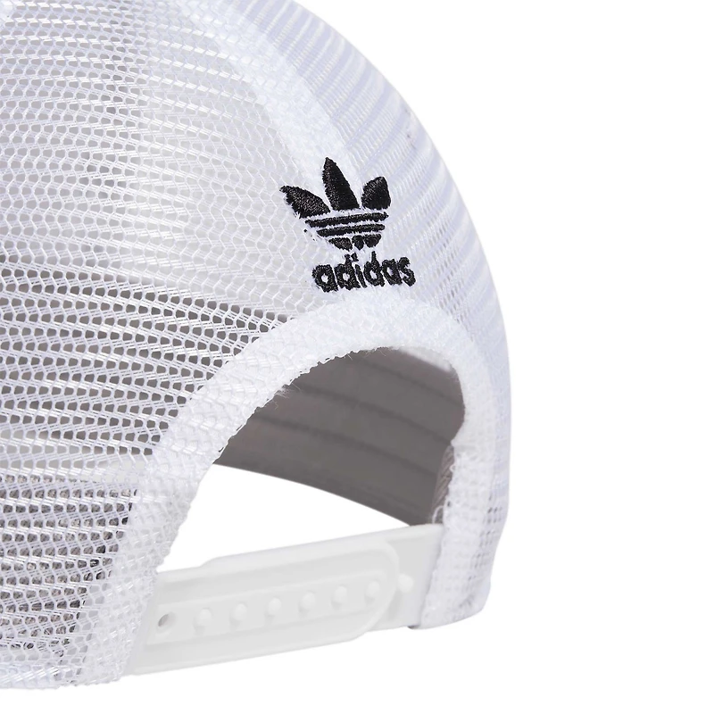 Casquette ajustable Trucker Icon 3.0 blanche adidas Originals pour hommes