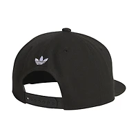 Men's  Black adidas Originals Trefoil Chain 2.0 Snapback Hat