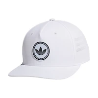 Men's  White adidas Originals Emblem 2.0 Snapback Hat
