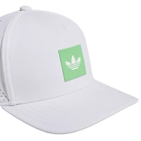 Casquette ajustable adidas Originals Floatie Trefoil blanche pour homme