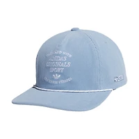 Casquette unisexe adidas bleu clair Unfair Way Strapback