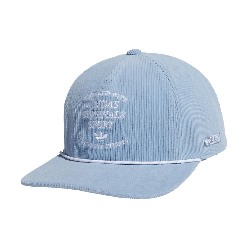 Casquette unisexe adidas bleu clair Unfair Way Strapback
