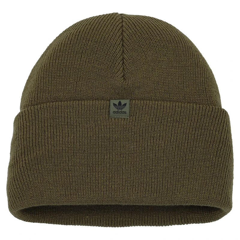 Bonnet en tricot à revers unisexe adidas Originals Olive Tall Resort