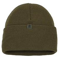 Bonnet en tricot à revers unisexe adidas Originals Olive Tall Resort