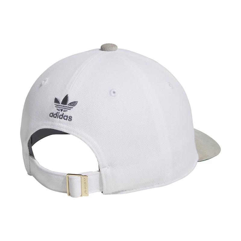 Unisex adidas  White/Gray Terrace Strapback Hat