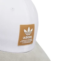 Unisex adidas  White/Gray Terrace Strapback Hat