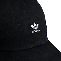 Women's adidas  Black Mini Logo Adjustable Hat