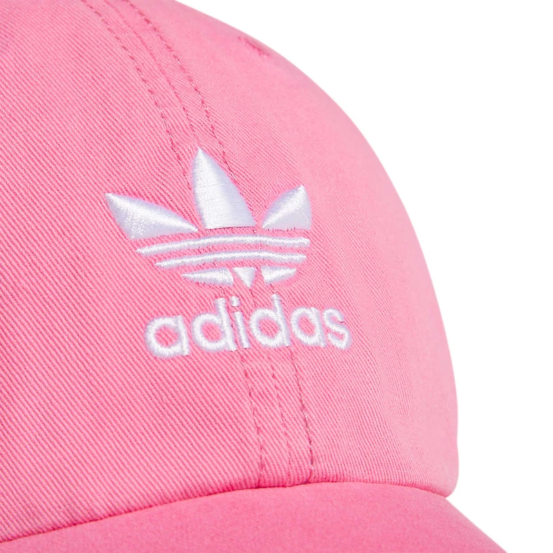 Casquette réglable délavée adidas Originals rose pour jeune