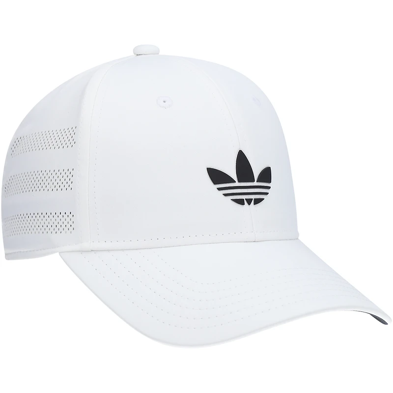 Youth adidas Originals White Beacon 5.0 Snapback Hat