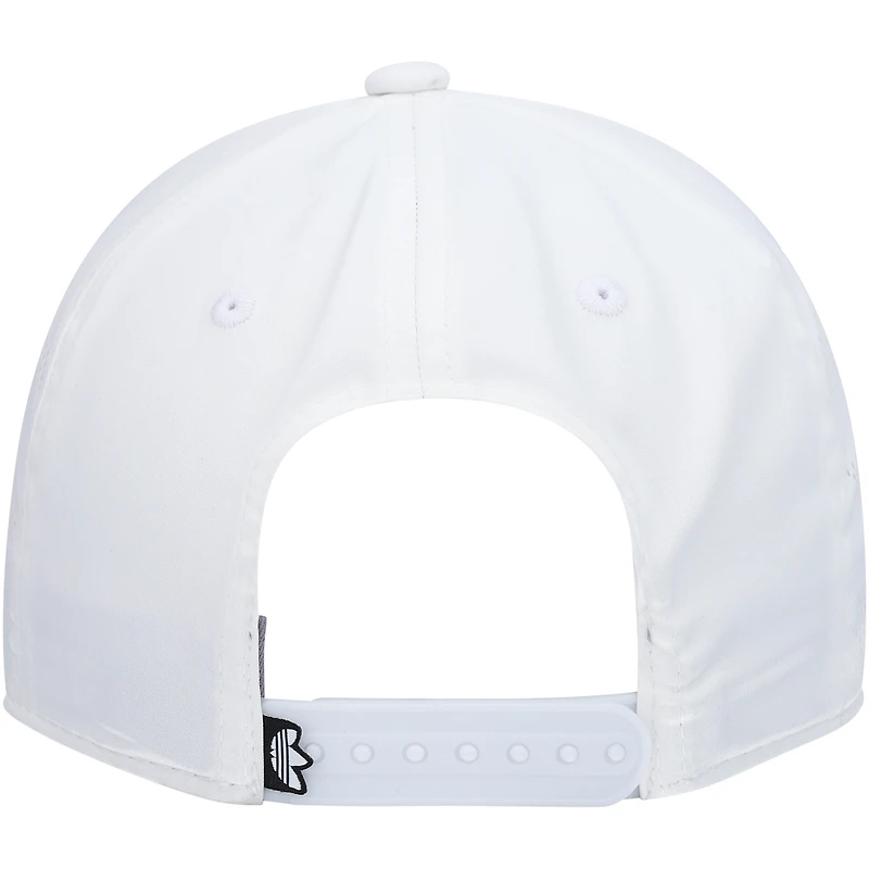 Youth adidas Originals White Beacon 5.0 Snapback Hat