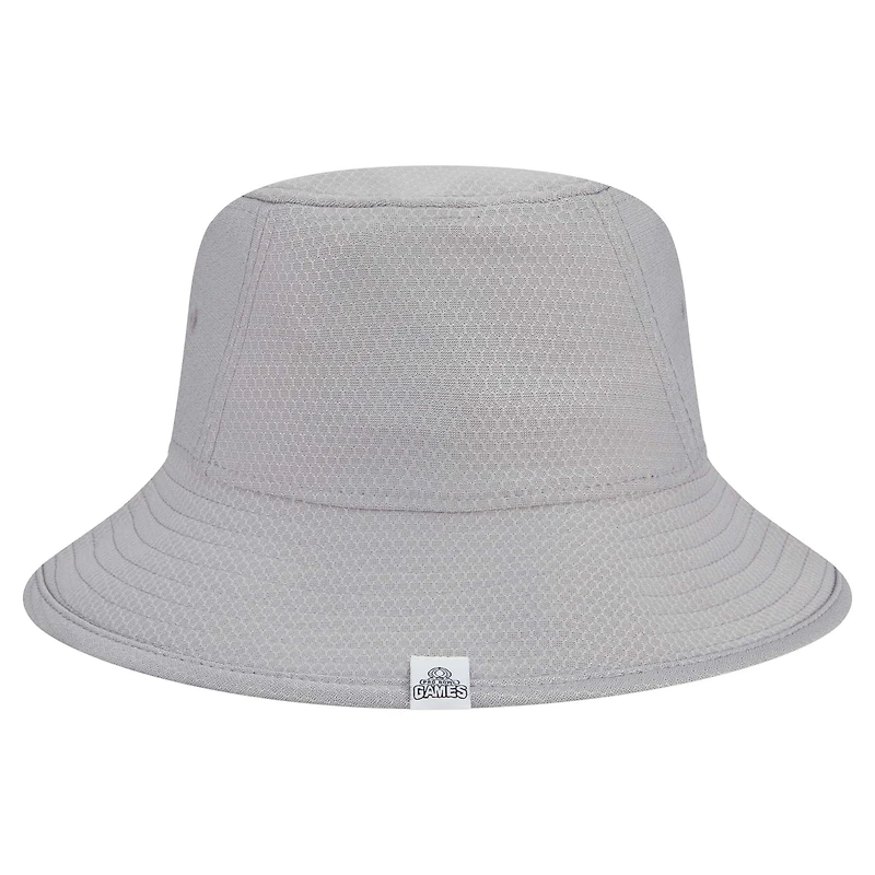 Casquette bob New Era grise AFC Merchandise NFL Pro Bowl 2025 pour homme