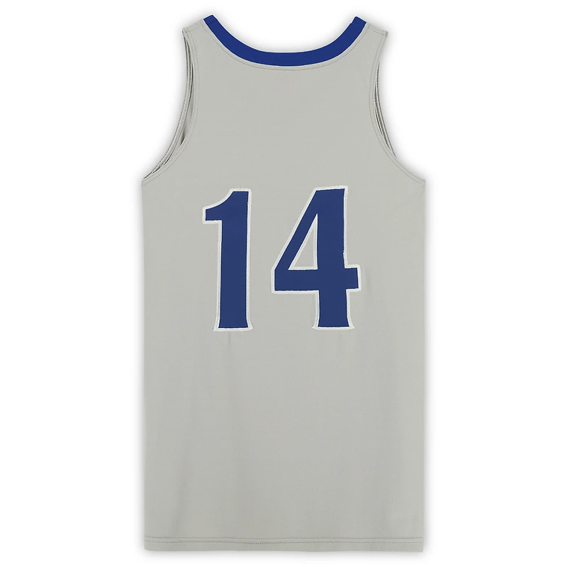 Maillot alternatif gris n° 14 des Air Force Falcons, porté par l'équipe Nike et issu du programme de basketball - Taille M