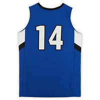 Maillot Nike Air Force Falcons #14 Royal White & Black du programme de basket-ball - Taille M