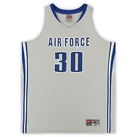 Maillot d'équipe alternatif gris n° 30 des Air Force Falcons Nike du programme de basket-ball - Taille L