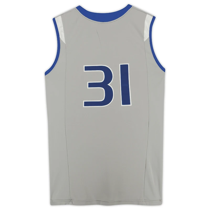 Maillot d'équipe alternatif gris numéro 31 des Air Force Falcons Nike du programme de basket-ball - Taille XL