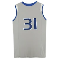 Maillot d'équipe alternatif gris numéro 31 des Air Force Falcons Nike du programme de basket-ball - Taille XL